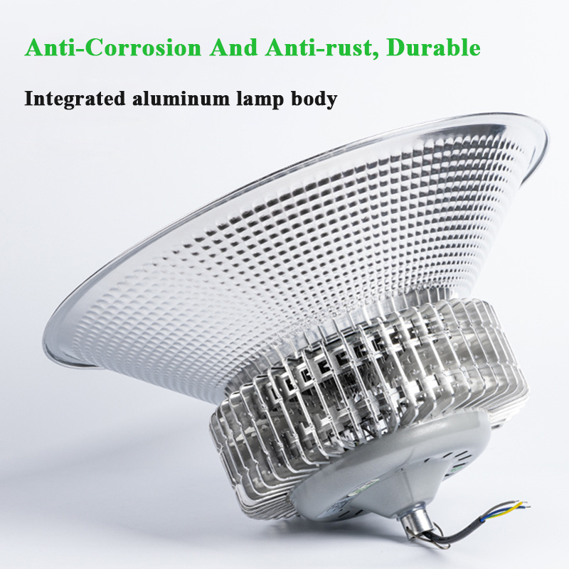 Hongsheng HOSHAEM LED High Bay Light pour usine entrepôt atelier super lumineux industriel suspension 100W 150W 180-265V 2