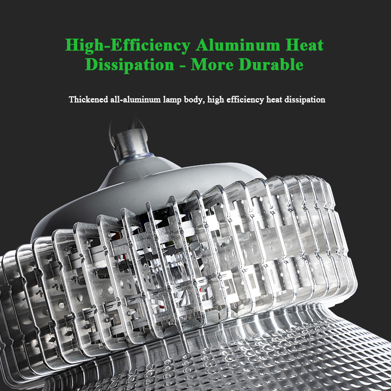 Hongsheng HOSHAEM LED High Bay Light pour usine entrepôt atelier super lumineux industriel suspension 100W 150W 180-265V 3