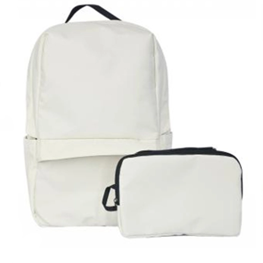 Mochila para portátil innovadora de nuevo diseño con un diseño fresco para profesionales en color blanco 1