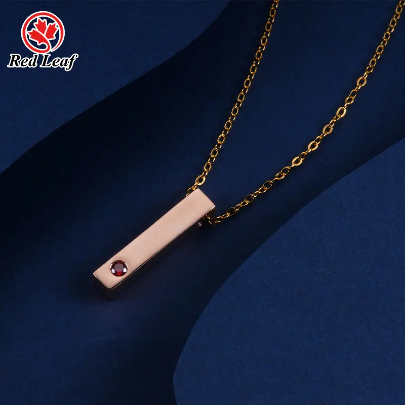 Lab Grown Diamond Jewelry Manufacturer PT950 - - Redleaf 4