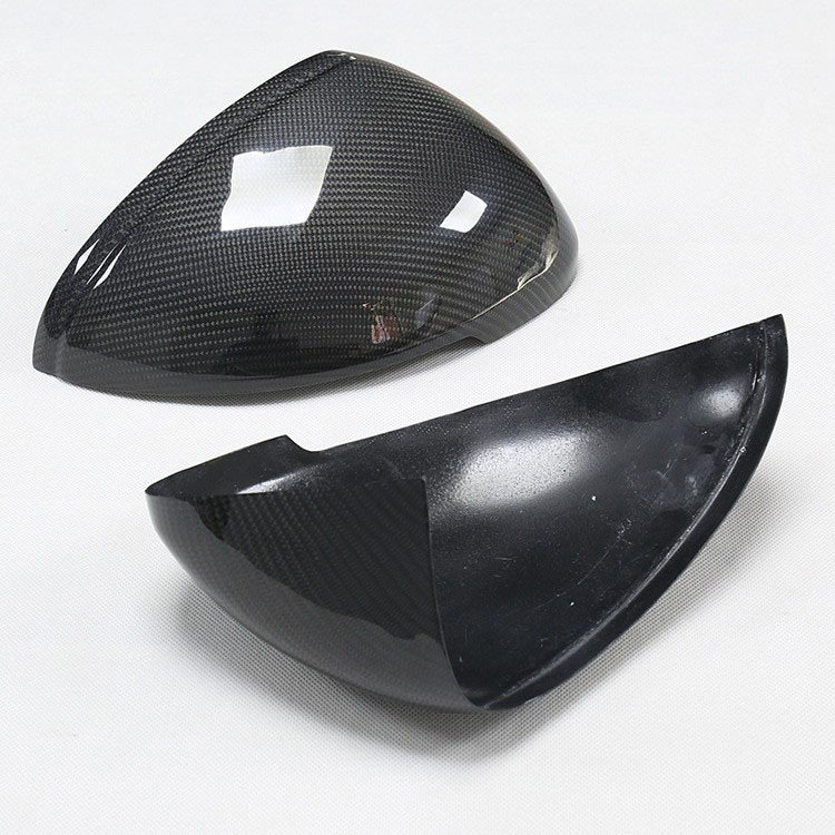 Dry Carbon Fiber Rearview Mirror Cover for Porsche Cayenne Macan 958 1