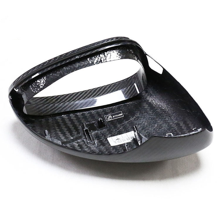 Copri specchietti retrovisori auto in fibra di carbonio per Porsche Panamera 971 5