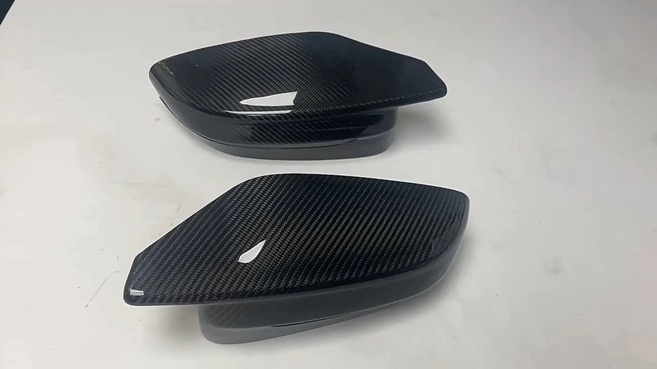 Capa de espelho de fibra de carbono seca para BMW M3 M4 M2 M240 G80 G82 G87 1