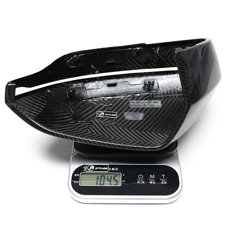 Coque de rétroviseur en carbone sec pour BMW Série 5 7 i5 G60 G68 G70 X3 G45 6