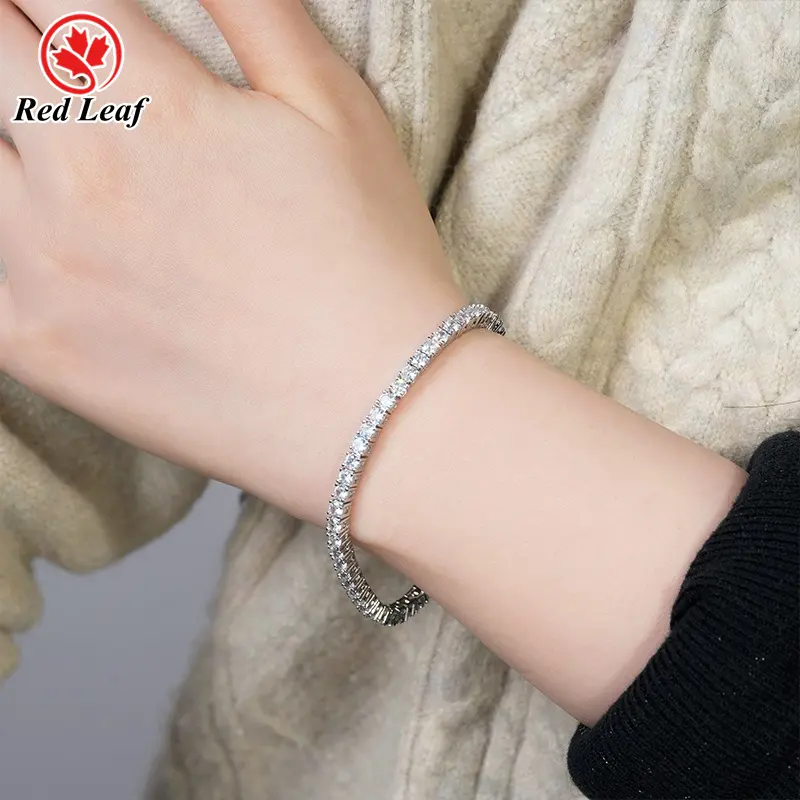Moissanite Jewelry Manufacturer Gemstone Jewelry Wholesale - Redleaf 3