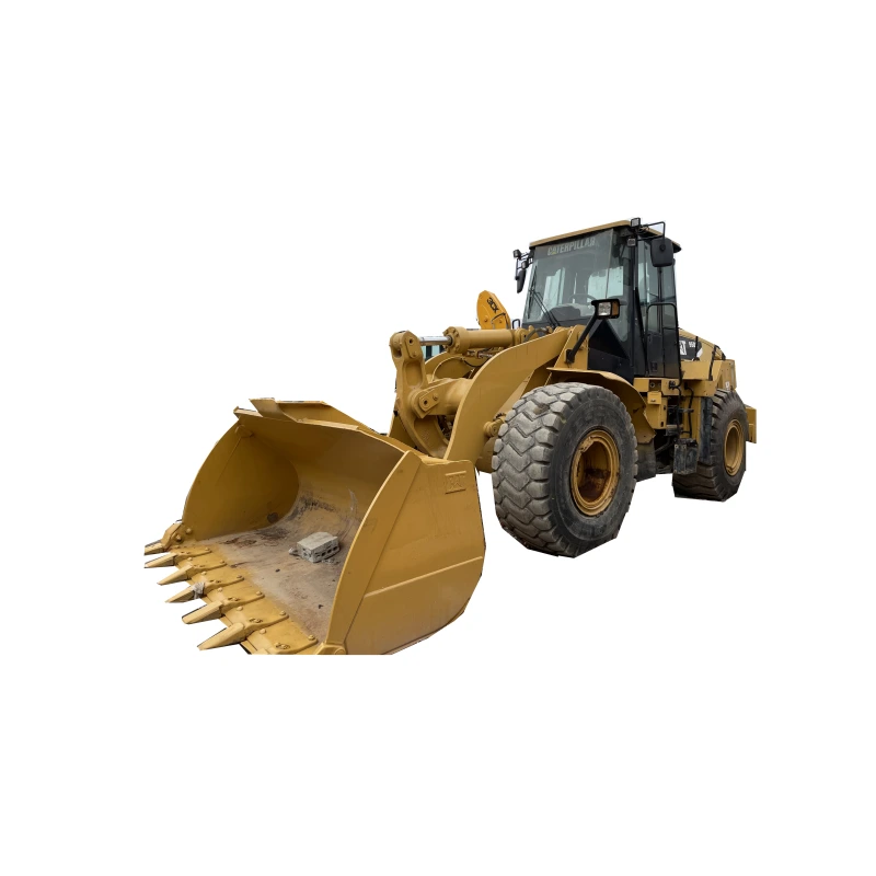 Chargeuse sur pneus d&39;occasion CAT 950H 2012 avec une efficacité de fonctionnement élevée et un prix bas 1