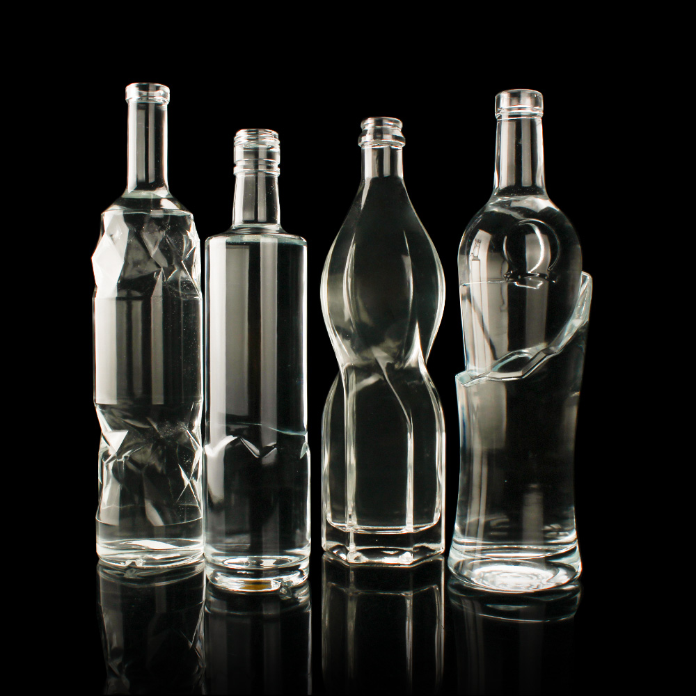 750ml スピリッツ エクストラ フリント ガラス ボトル 4