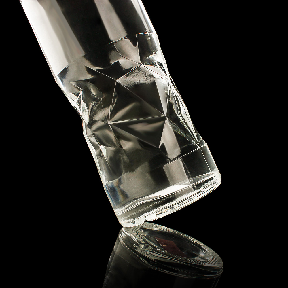 750ml スピリッツ エクストラ フリント ガラス ボトル 3
