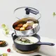 Non Stick Frying Pan with Lid - - CAIYI 2