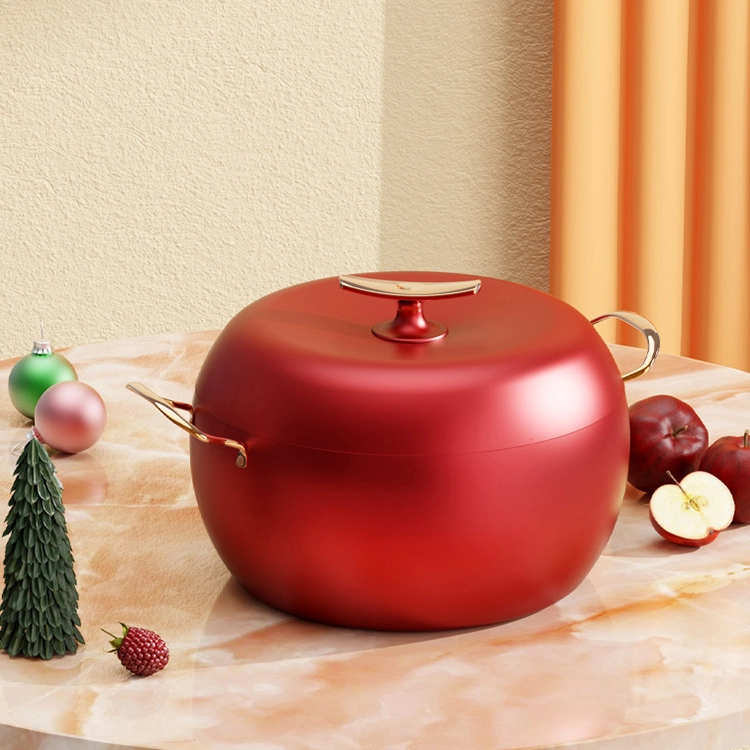 Soup Pot With 26cm Refined Iron New Design Beautiful Appearance Stew Pot 1