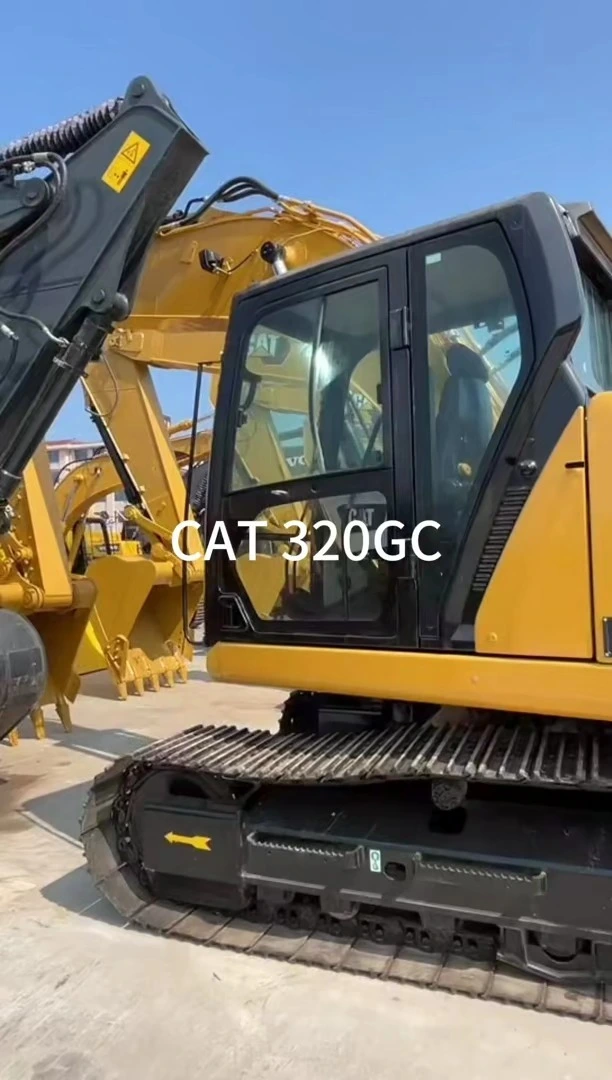 2022 CAT 320GC Nouveau modèle d&39;excavatrice sur chenilles d&39;occasion Bonnes performances Machines de construction Pelle en stock Vente chaude 1