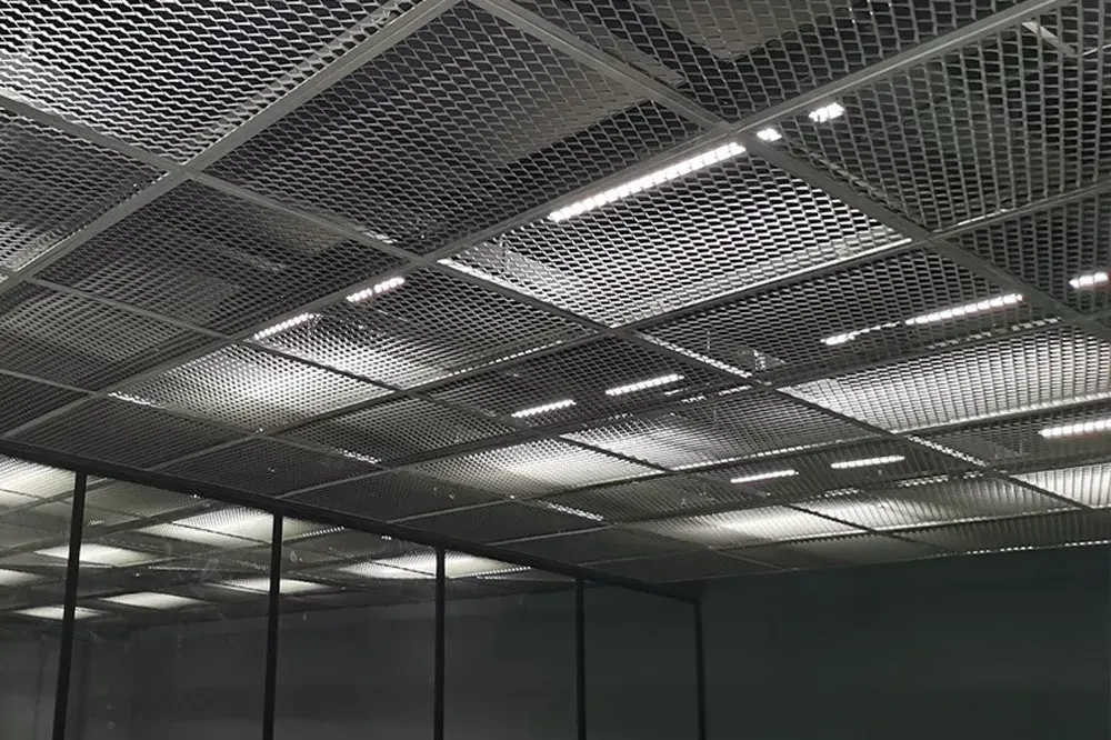12 Smart Ways to Incorporate Tile to Ceiling Designs in Workspaces