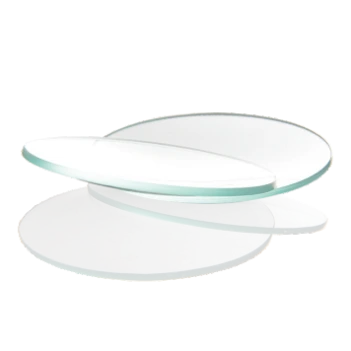 Plato de vidrio para reloj de laboratorio, superficie de disco, vidrio engrosado 1