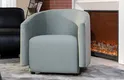 Custom Fabric Chair M190 - - MIGLIO 5792 4