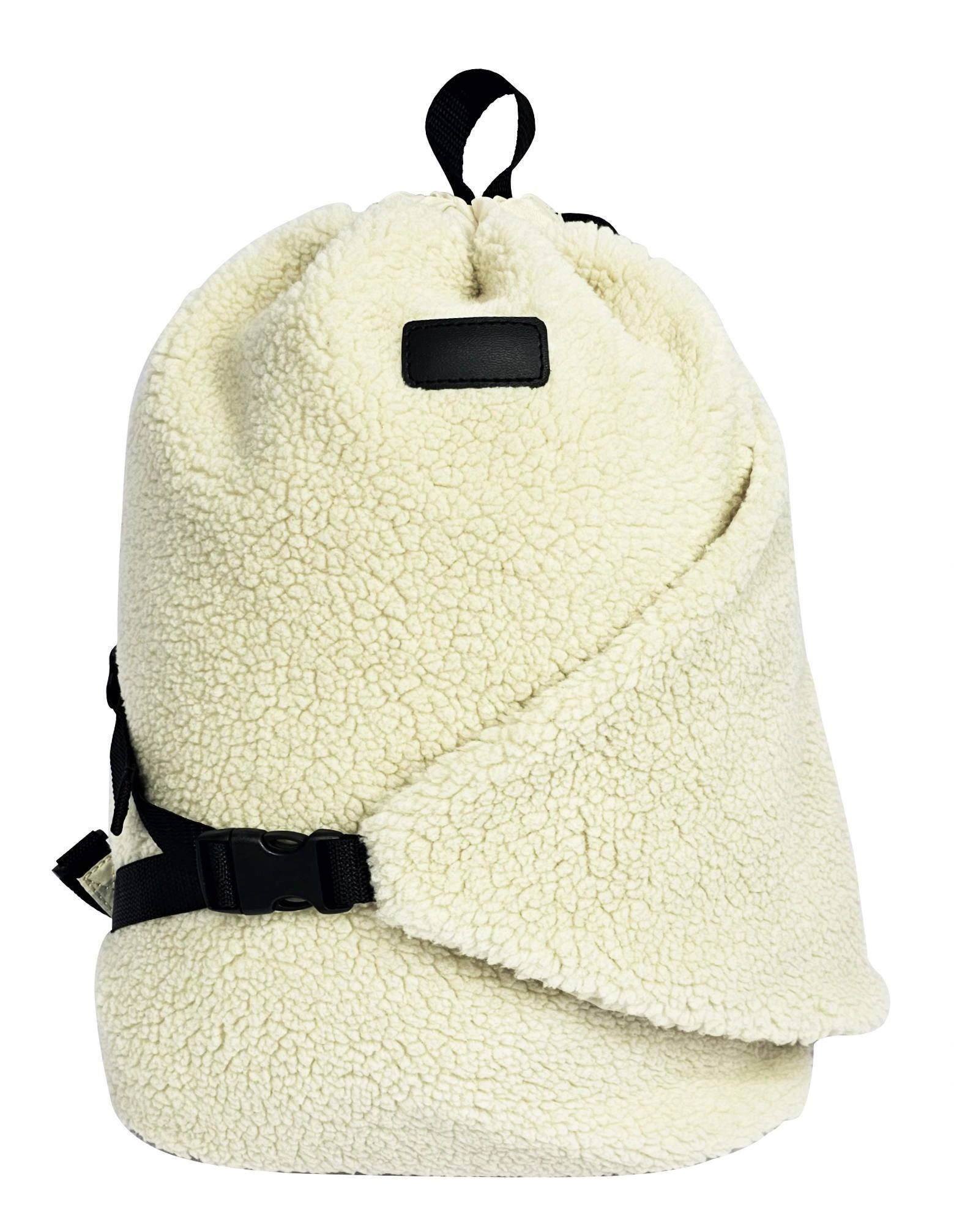 Sac à dos à cordon en nylon imperméable imprimé avec logo personnalisé avec poche zippée Sac de sport à cordon pour sac à cordon extérieur 1