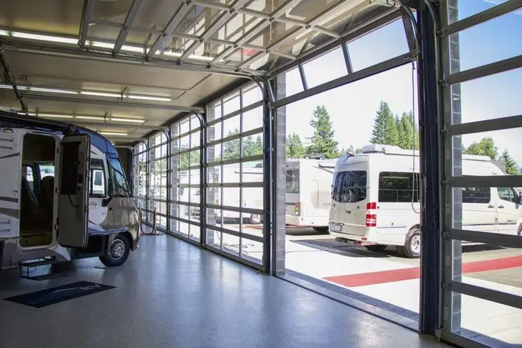 Aluminium Glass Garage Doors by Master Home 2