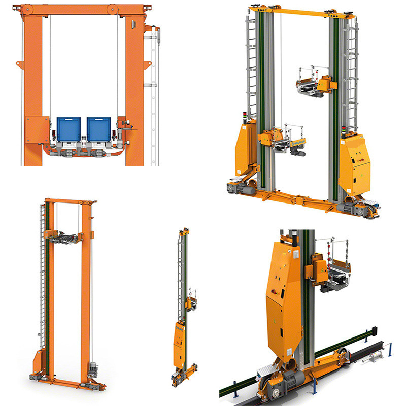 Intelligent Warehouse RackingAutomated Vertical StorageHeavy Duty StackerStereo WarehouseHigh Level BeamVertical Storage 6