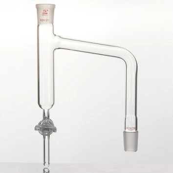 Receptor separador de agua y aceite de vidrio de borosilicato para laboratorio (B) 1