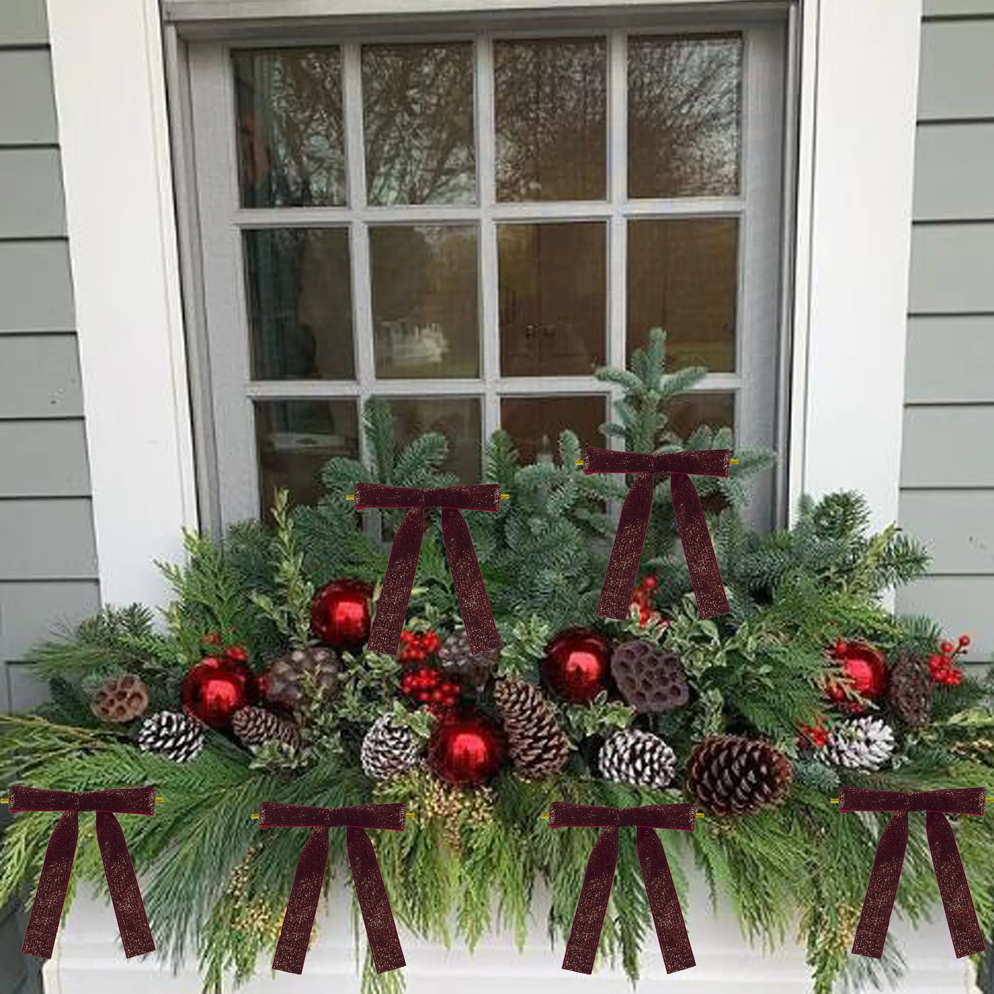 Christmas Tree Bows by MSD Bow 6