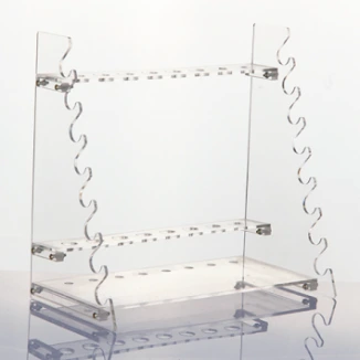 Soporte para pipetas trapezoidal de acrílico Soporte para pipetas 1