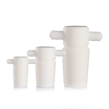 Tapón de teflón PTFE con asa para uso en laboratorio 1