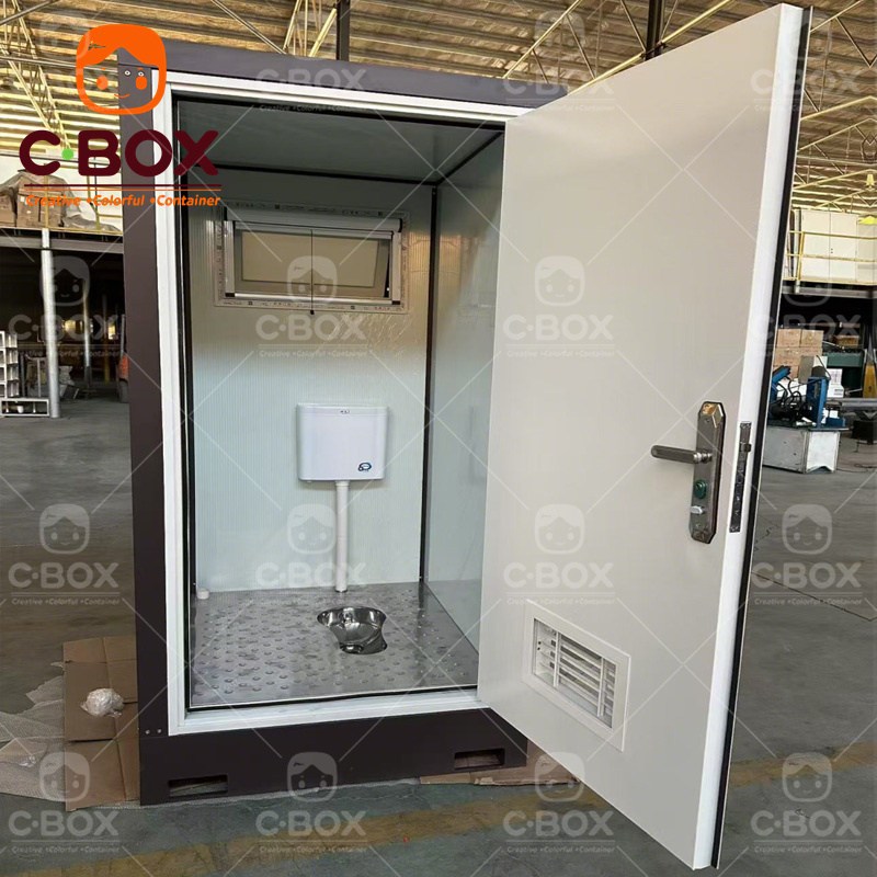 Toilet Portabel Prefabrikasi Dijual dengan Akses Forklift 3