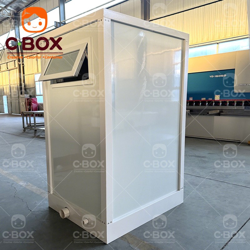 Toilet Portabel Prefabrikasi Dijual dengan Akses Forklift 4