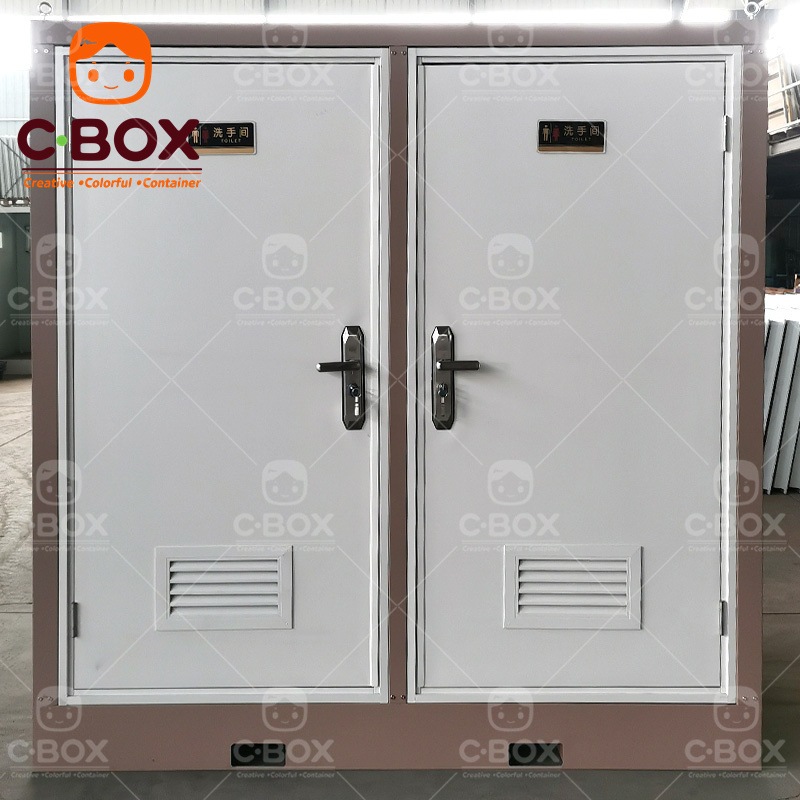 Toilet Portabel Prefabrikasi Dijual dengan Akses Forklift 5