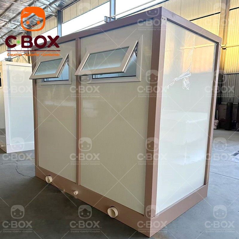 Toilet Portabel Prefabrikasi Dijual dengan Akses Forklift 6