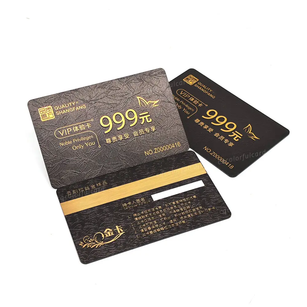 Colorful Plastic Loyalty Card Printing Availablefactory 2