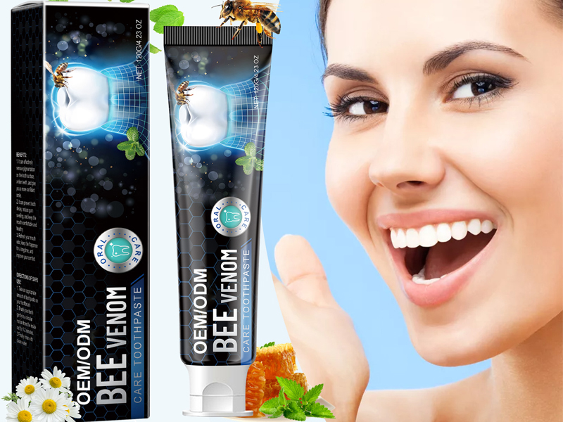 Natural Bee Venom Whitening Toothpaste | Remove Stains & Protect Teeth 3