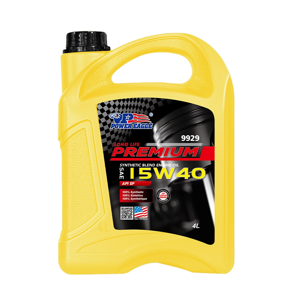 Aceite de motor de mezcla sintética SN/CF 15W40: protección contra altas temperaturas y lubricación duradera para motores diésel y de gasolina. 1