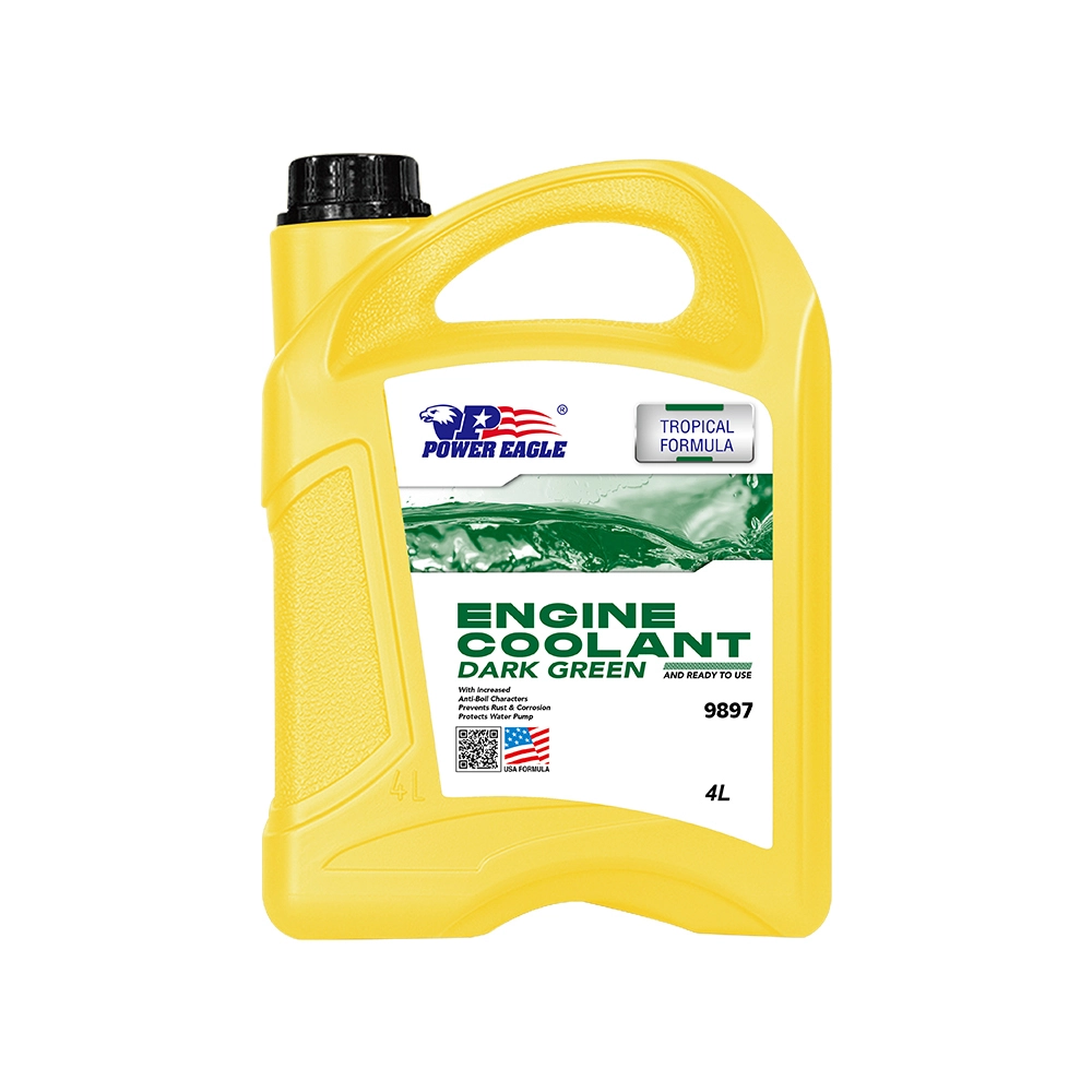 Wholesale Car Care Radiator Antifreeze Fluid Engine Coolant Dark Green 1