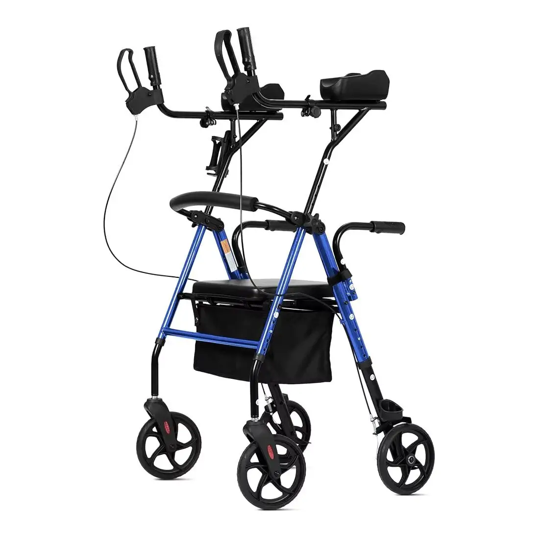 Hosing Introduces Innovative Hands Free Lightweight Rollator With Cup And Cane Holder 1