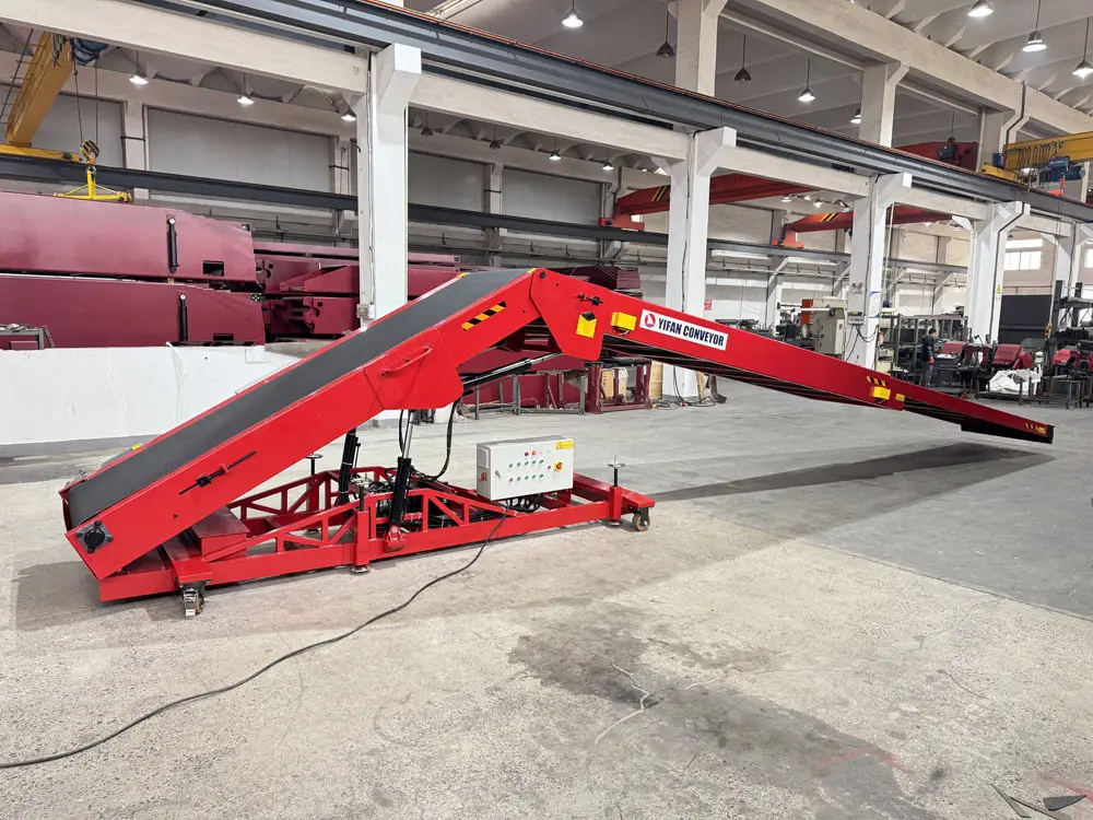 Mobile Belt Conveyor mula sa YiFan Conveyor 5