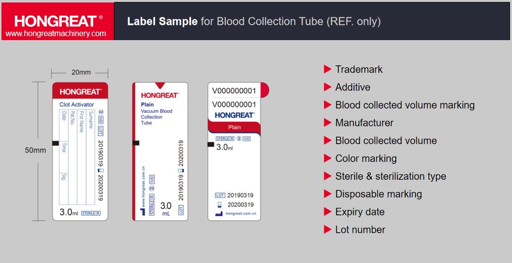 Materials for Blood Collection Tube Manufacturing Production