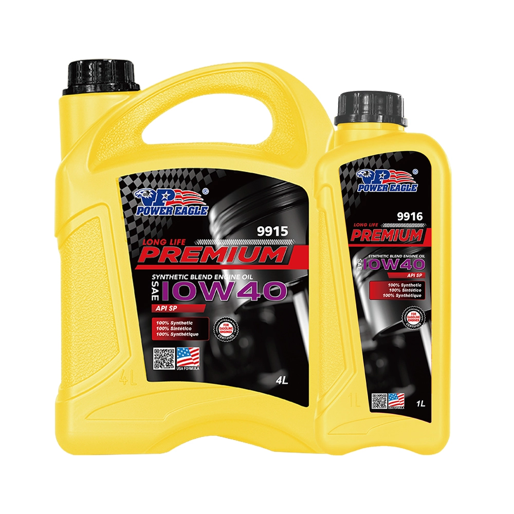Lubrifiants automobiles en gros, mélange synthétique SP 10W40, huile moteur à essence synthétique, vente en gros 1