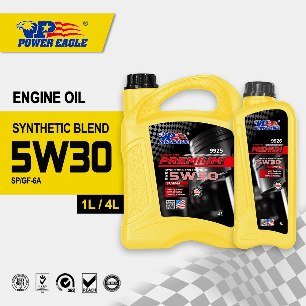 POWER EAGLE 5W-30 Premium Full-Synthetic Engine Oil Anti-Wear Automotive Lubricant 1