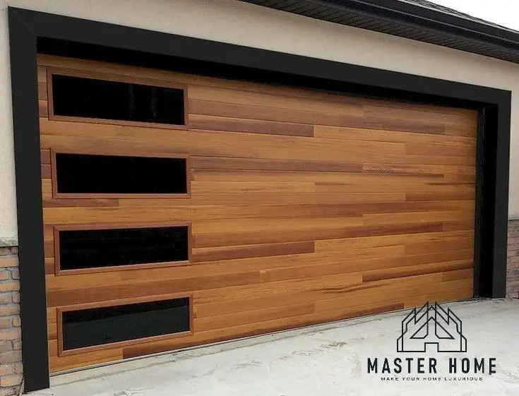 Double Steel Insulated Garage Doors - - Master Home 2