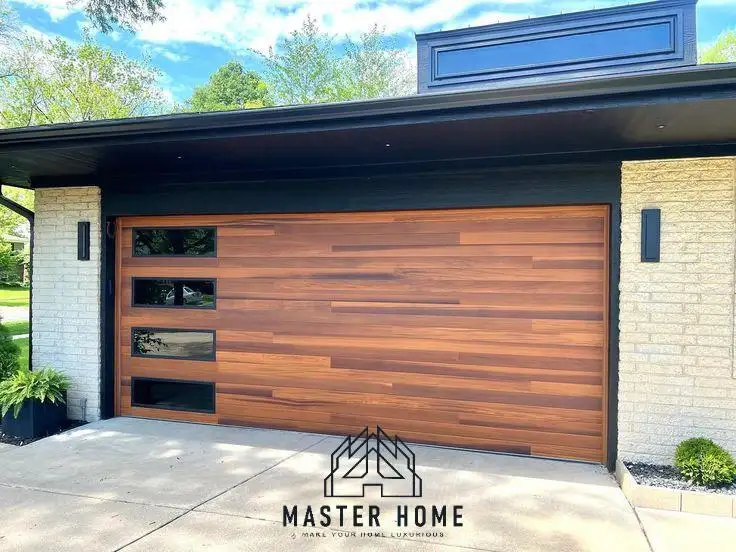 Double Steel Insulated Garage Doors - - Master Home 6