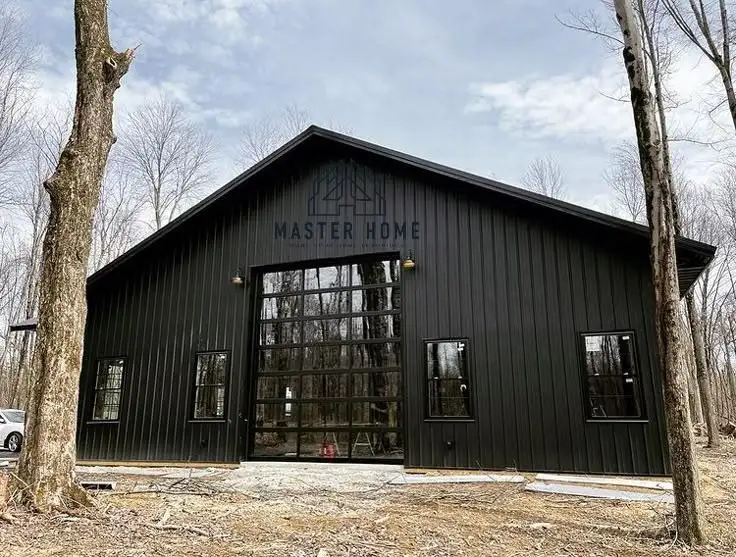 Aluminum and Glass Garage Door - - Master Home 4