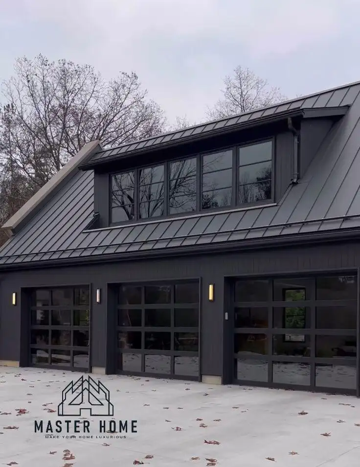 Aluminum and Glass Garage Door - - Master Home 3