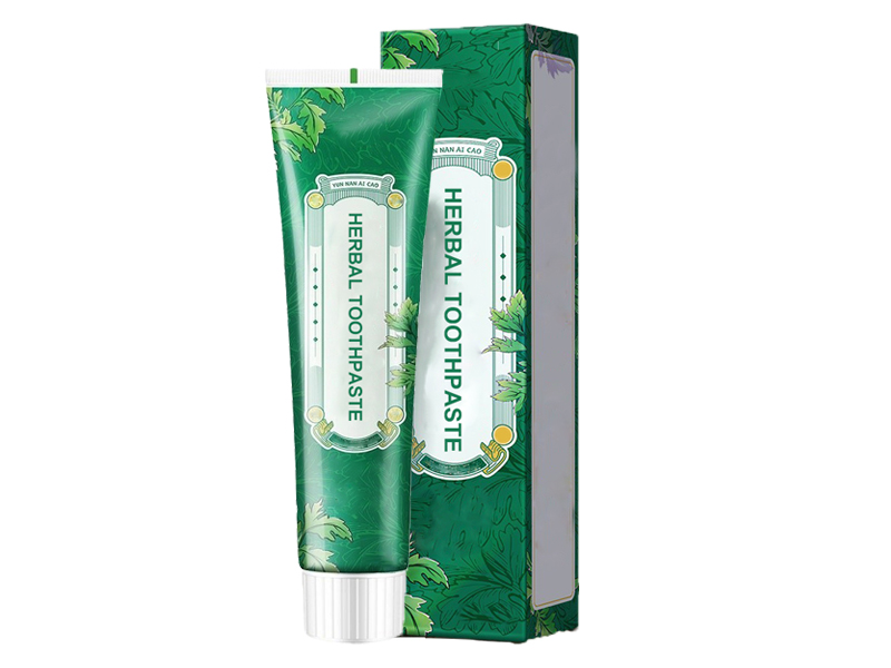 Mugwort Herbal Toothpaste - Natural Whitening for Fresh Breath & Anti-Bad Breath | Whitening with TCM Herbs & Cooling Mint Oral Care 1