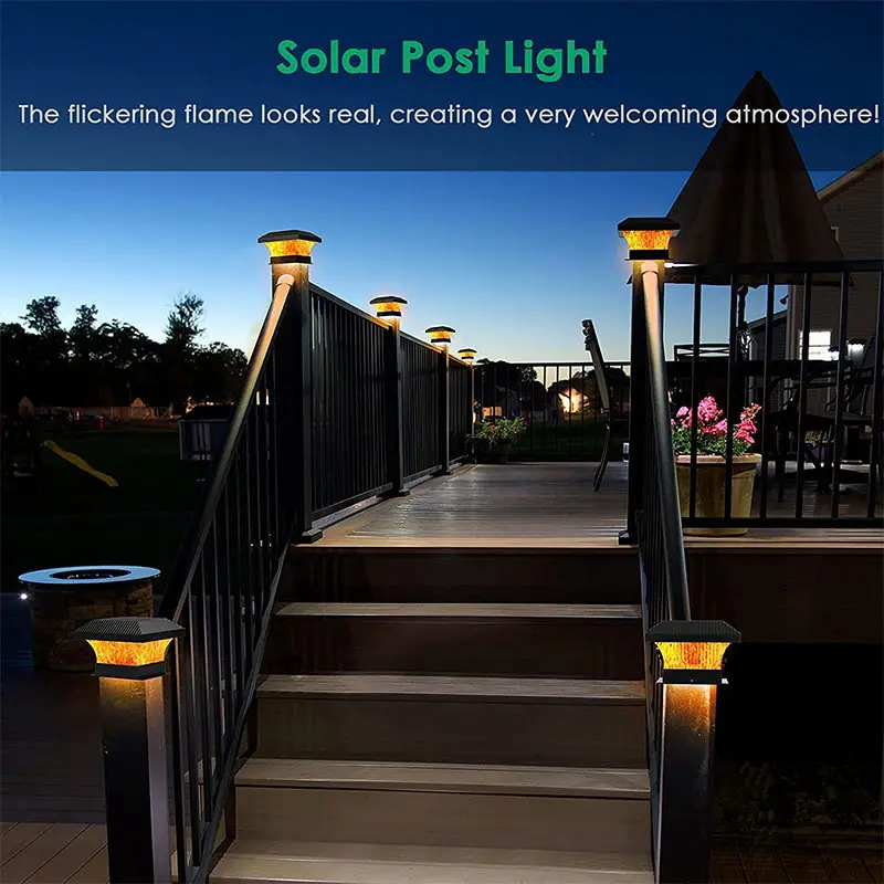 OEM/ODM Best Solar Flame Lights with Custom Services 3