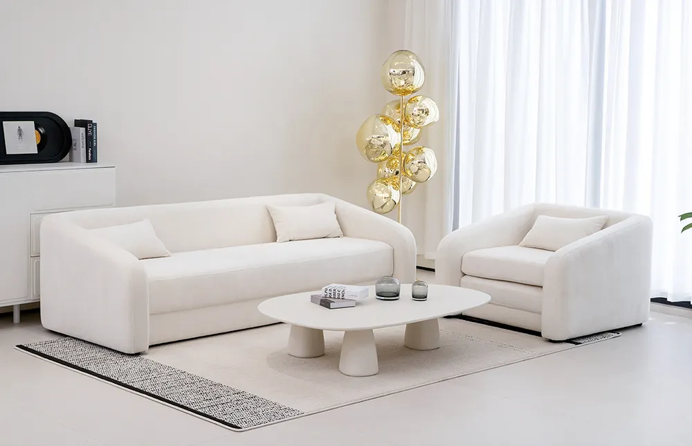 Custom Fabric Sofa Modern/ Minimalist - - MIGLIO 5792 3