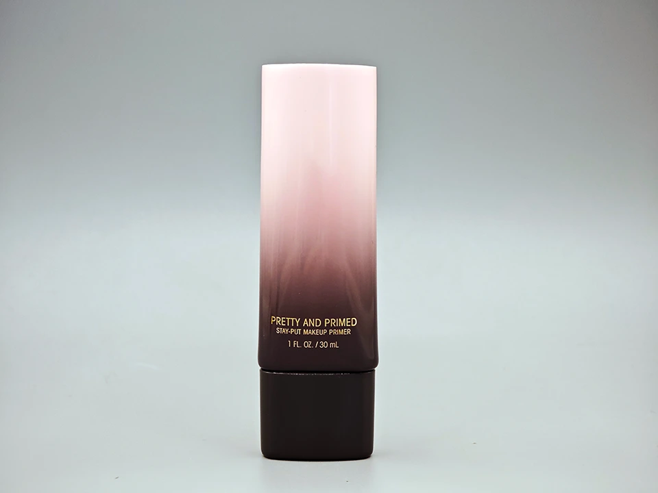 Concealer Tube Black Pink Gradient Gold Foil Flat Cap Luxury Packaging 1