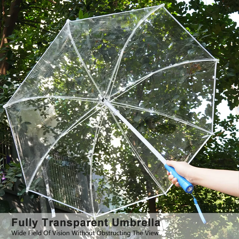 Clear Umbrellas Bulk T/T Wholesale - Blueprint Umbrella 6