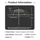 Clear Umbrellas Bulk T/T Wholesale - Blueprint Umbrella 3