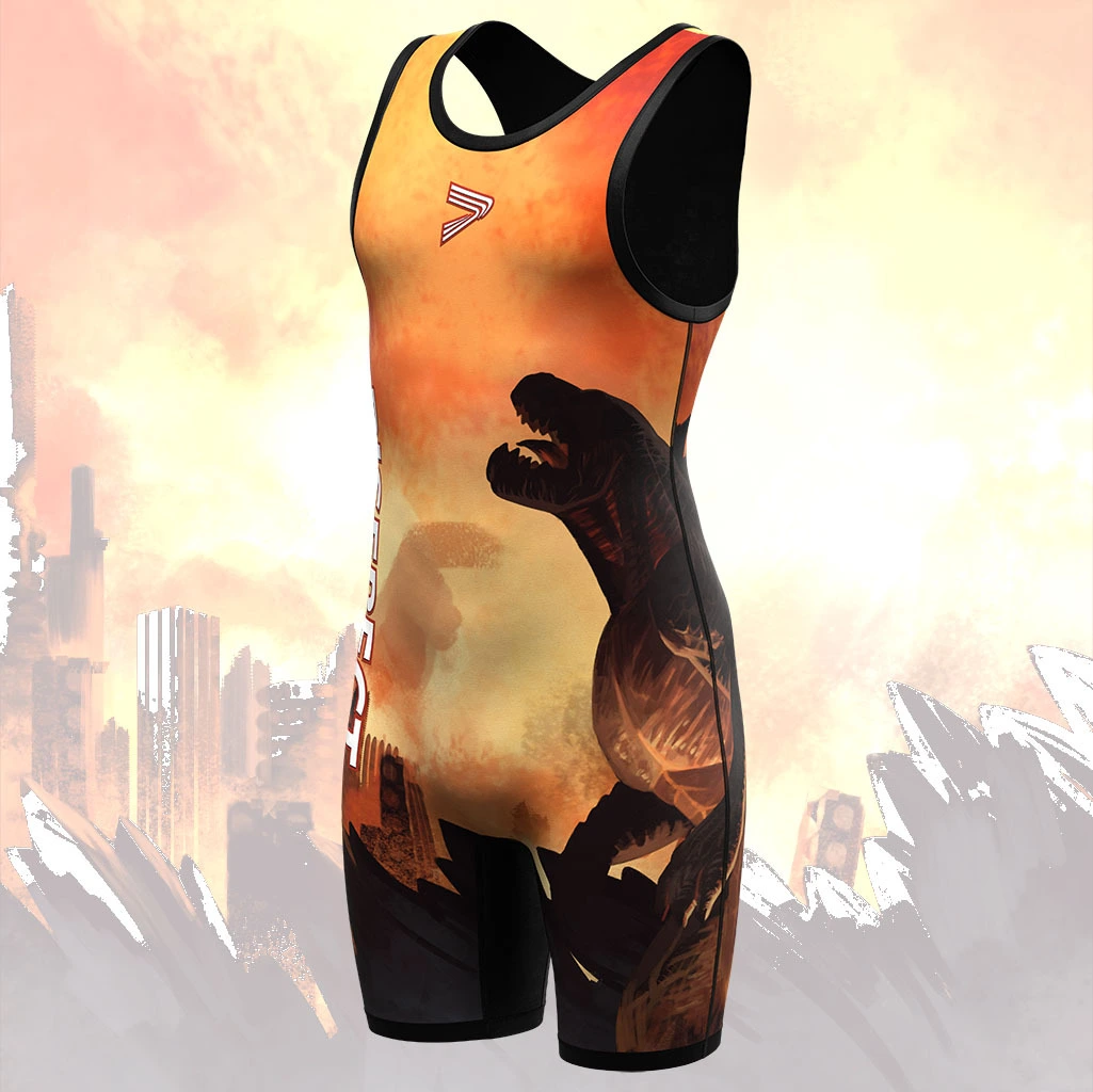 Custom Wrestling Singlets Premium Team Uniforms for Bulk Orders​ ODM 1