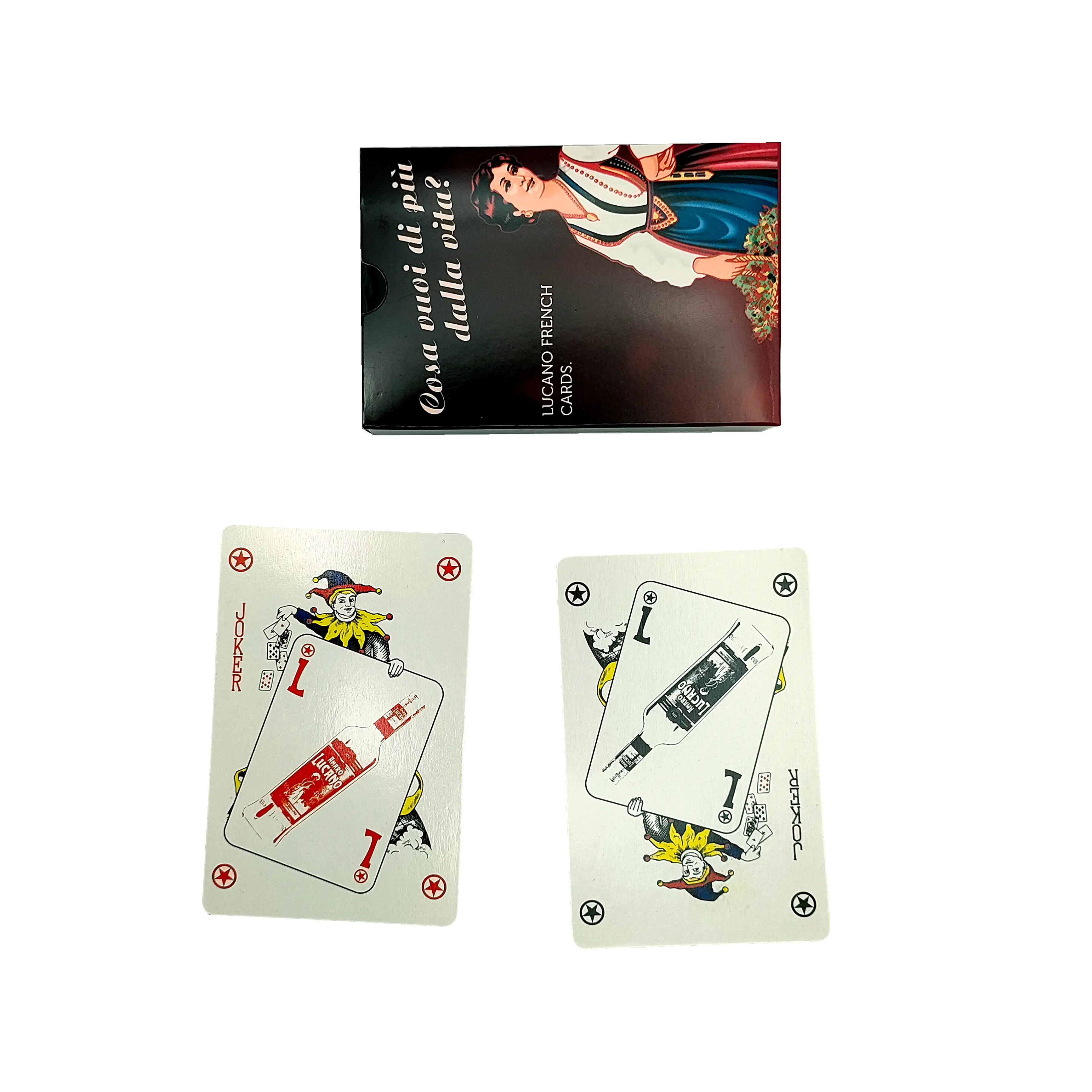 LUCANO FRENCH CARDS Custom Playing Cards Factory 1